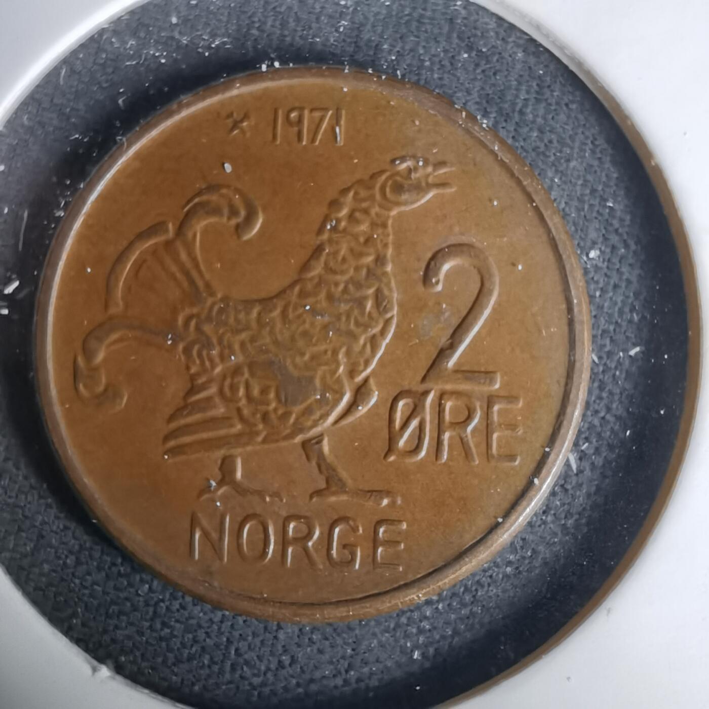 沼泽如烟--第1035场 挪威1971年2欧尔