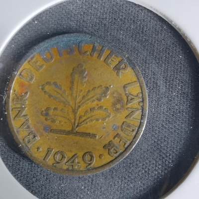 沼泽如烟--第1035场 - 德国1949年5芬尼银行版