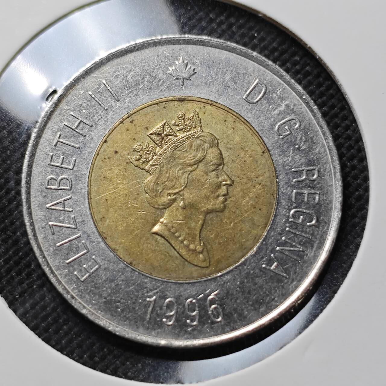 KK钱币收藏小铺  第410期 2月预留时间 周末发货  加拿大2元