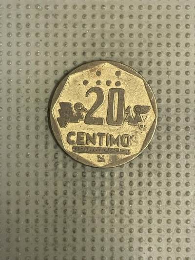 2026年第39场各国散币拍卖（总第189场） - 秘鲁1994年20分