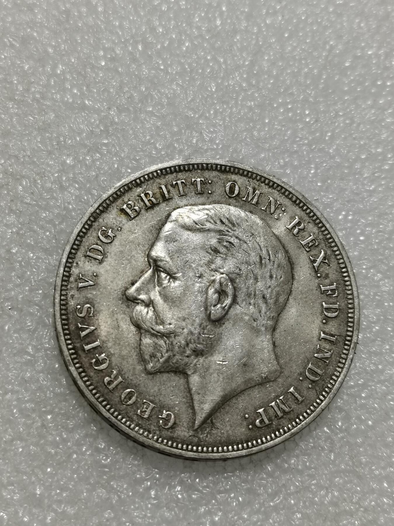 天下钱庄专场欢迎参拍 英国乔治五世木马剑银币