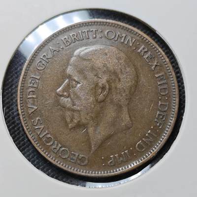 KK钱币收藏小铺  第410期 2月预留时间 周末发货 -  英国1便士铜币