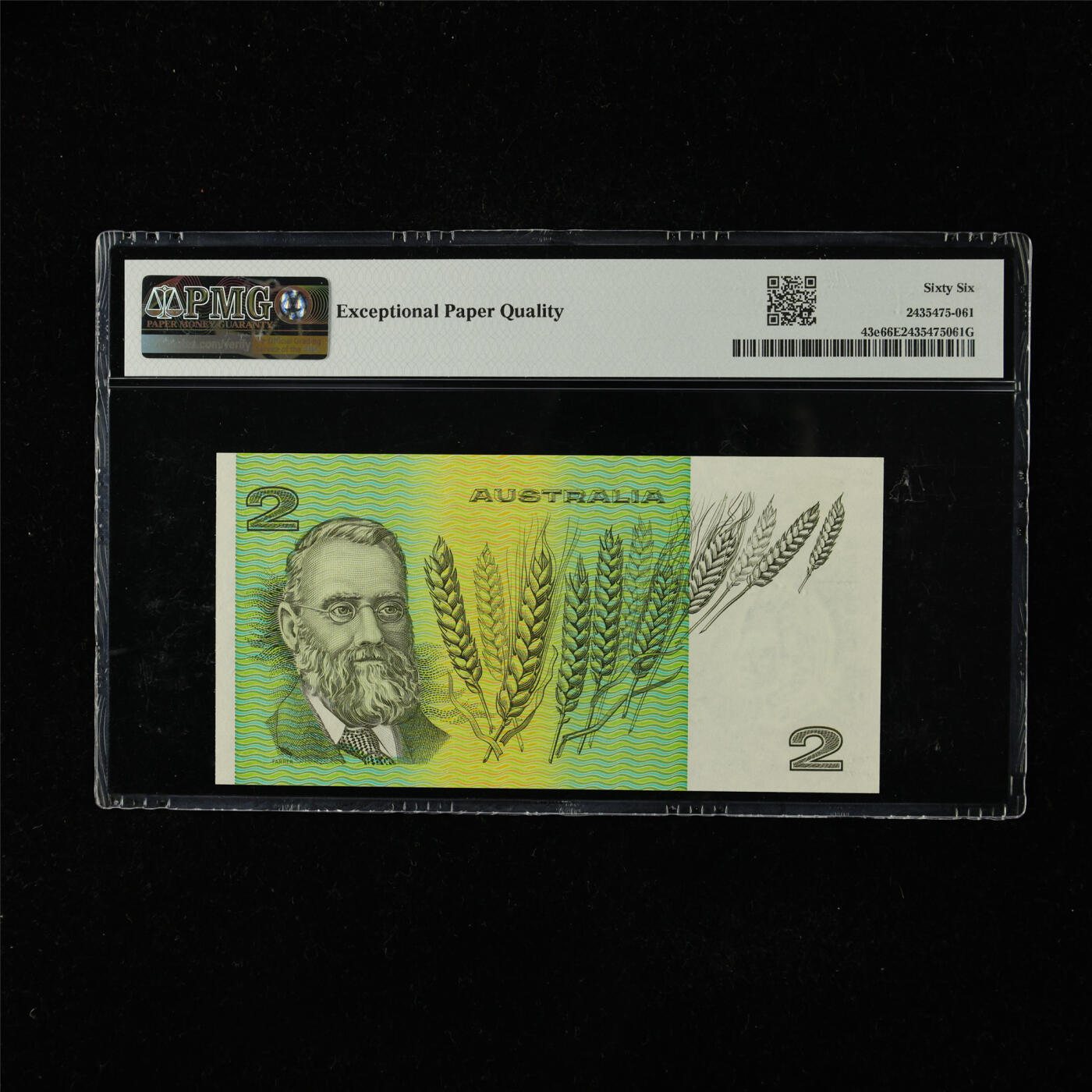 【亘邦集藏】第224期拍卖 1985年 澳大利亚2元 PMG 66EPQ LJH667853