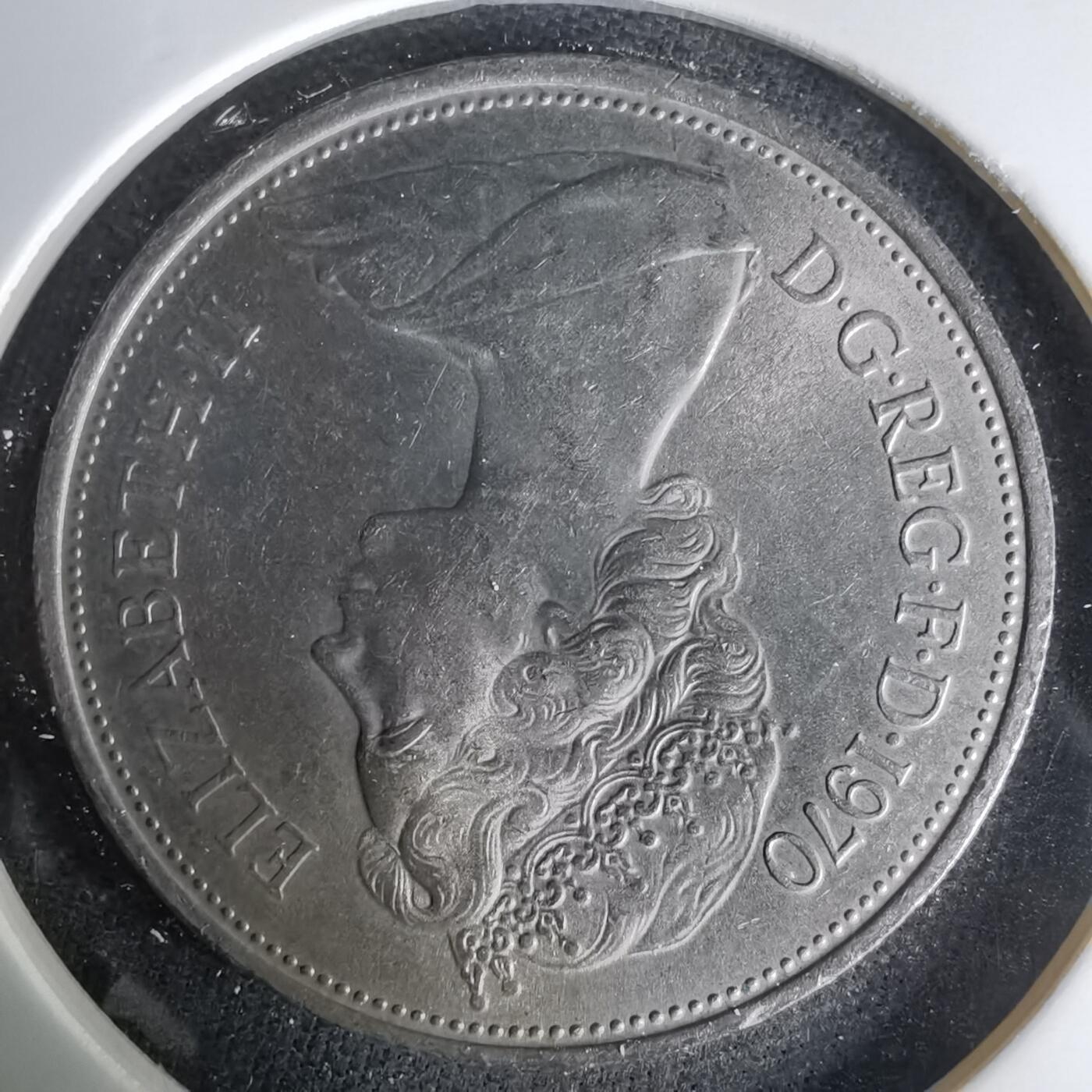 沼泽如烟--第1037场 英国1970年10便士