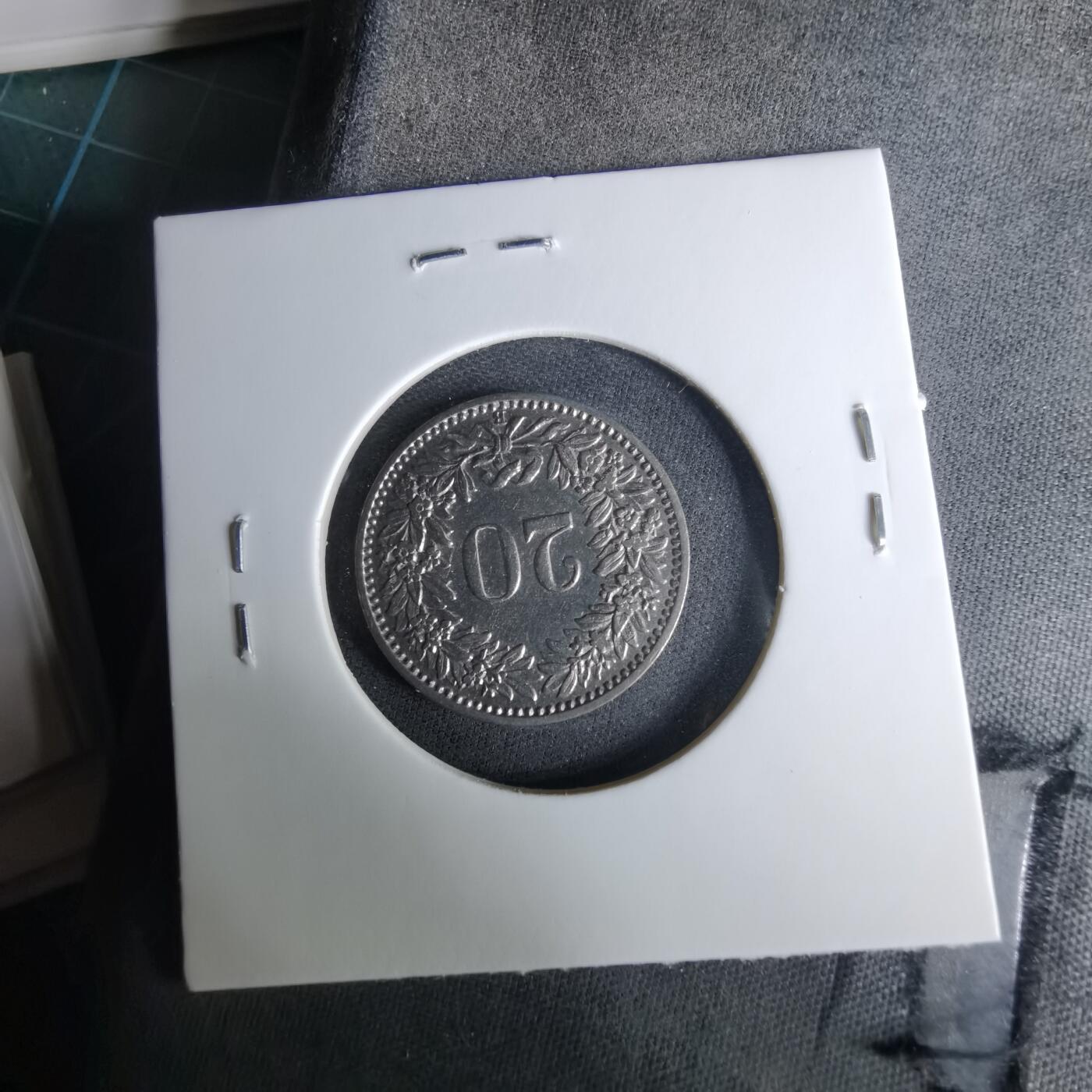 沼泽如烟--第1037场 瑞士1921年20生丁