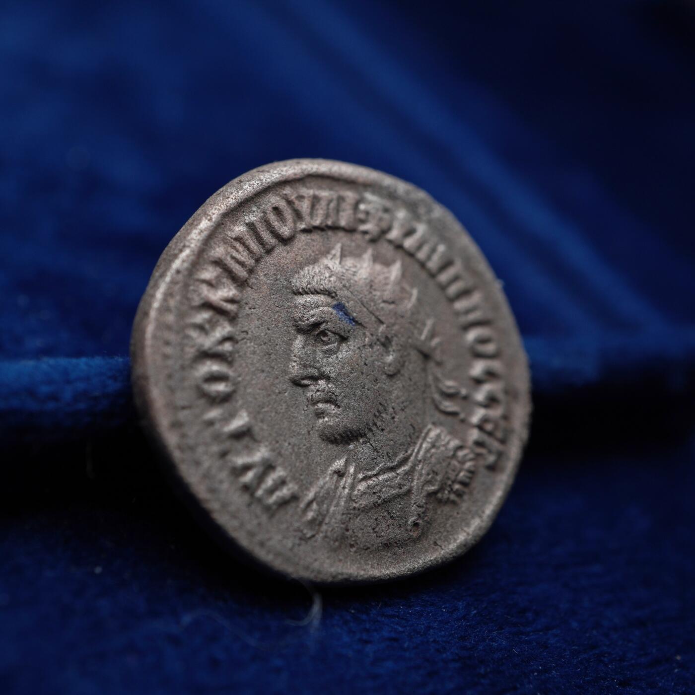 琋语集藏2026年04月欧洲古典打制币拍卖 古罗马叙利亚行省-菲利普一世与雄鹰4德银币（左像）