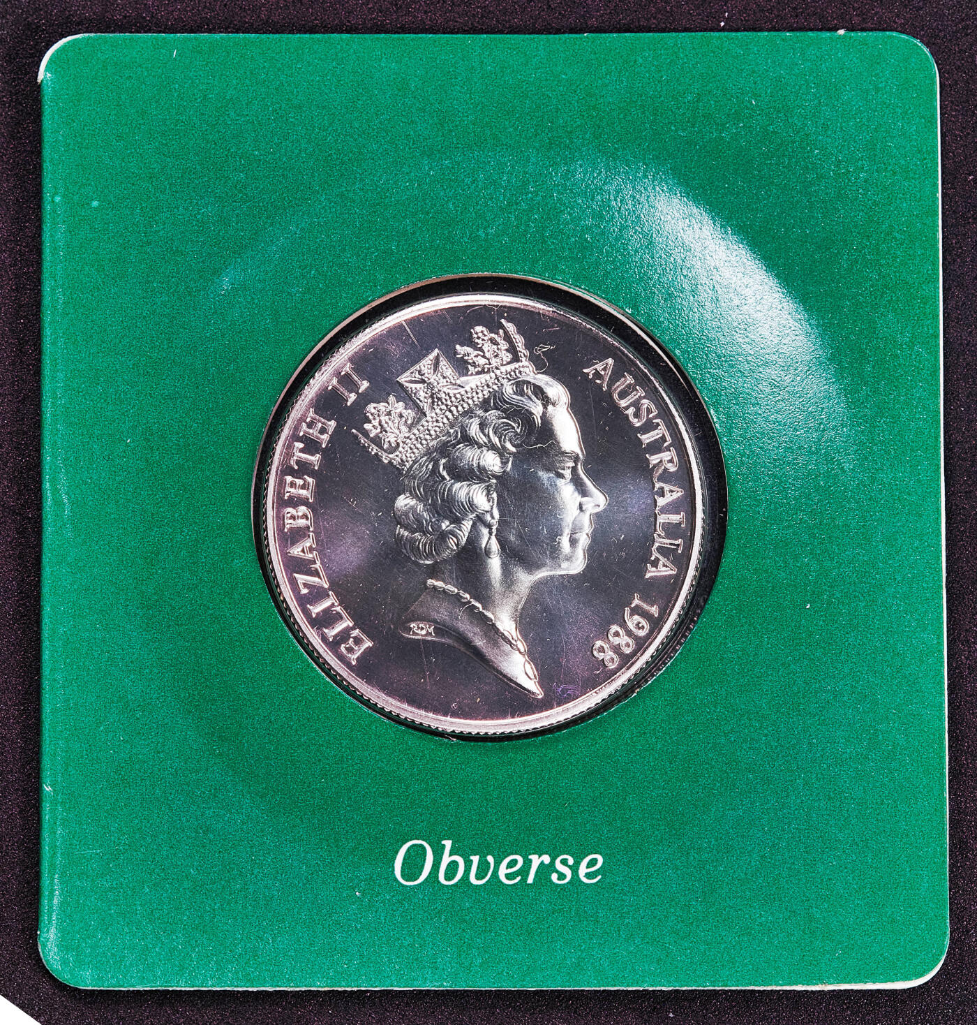 【俄甄集藏】2026年(050)04-01星期三 晚 19:30 全场包邮 澳大利亚1988年纪念海军第一舰队成立200周年10元册装银币，带证，重20克，925银，发行量111497枚