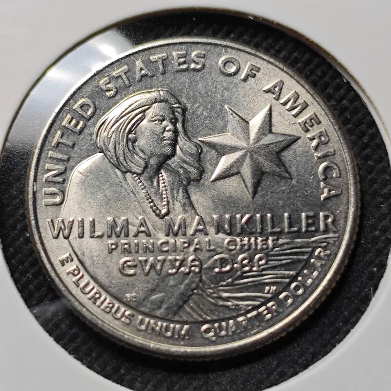 KK钱币收藏小铺  第410期 2月预留时间 周末发货  2022美国25分纪念币