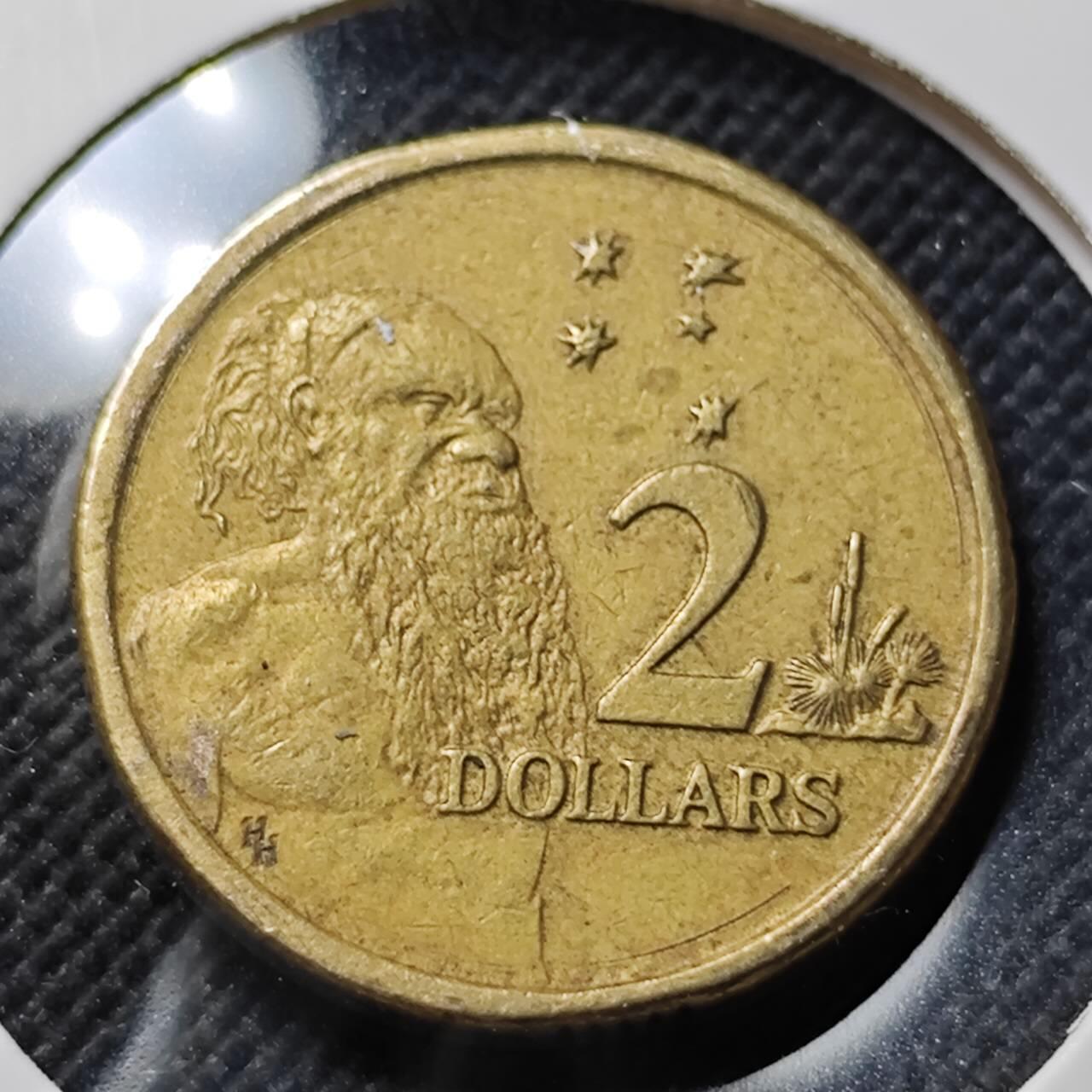 KK钱币收藏小铺  第410期 2月预留时间 周末发货  澳大利亚2元