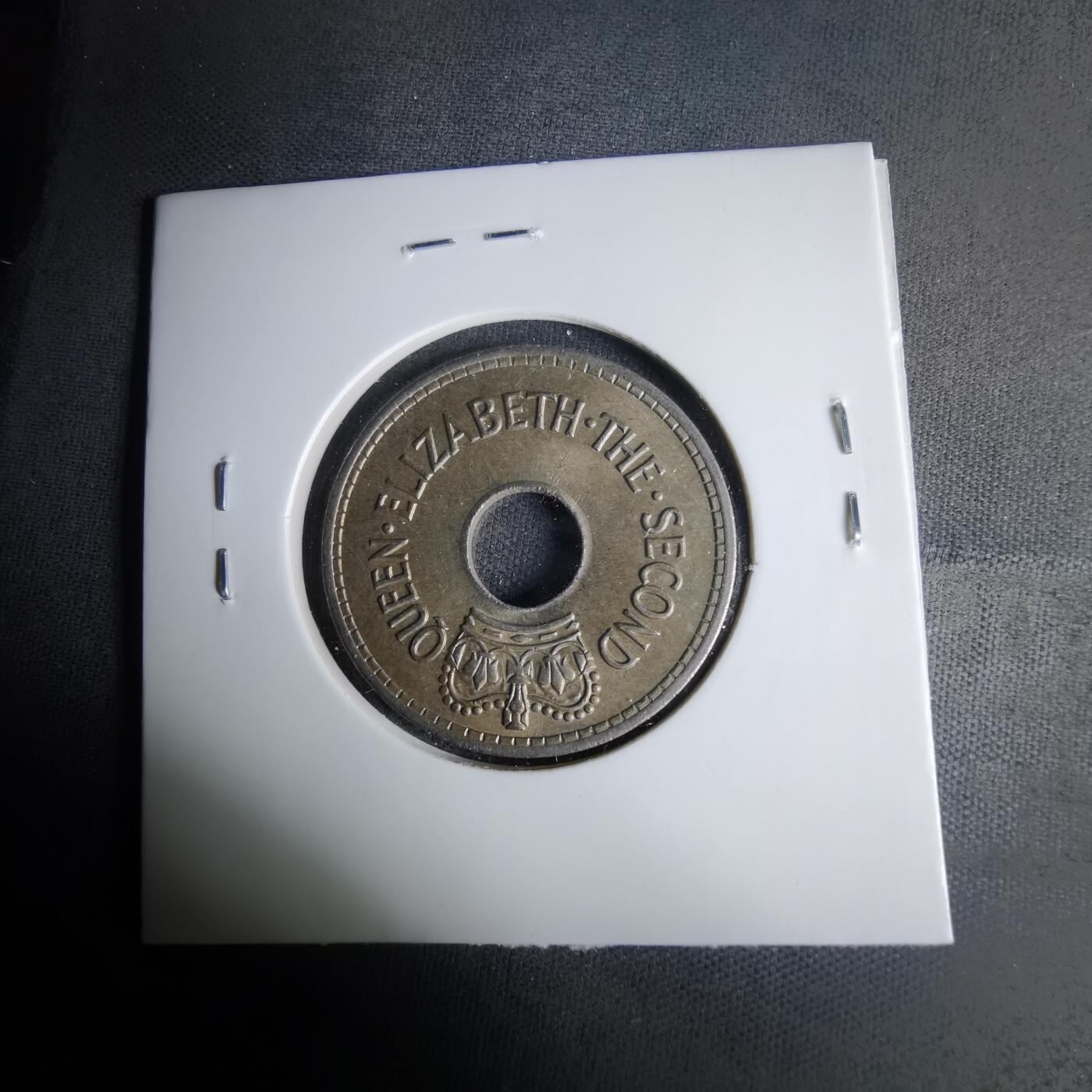 沼泽如烟--第1037场 斐济1966年1便士