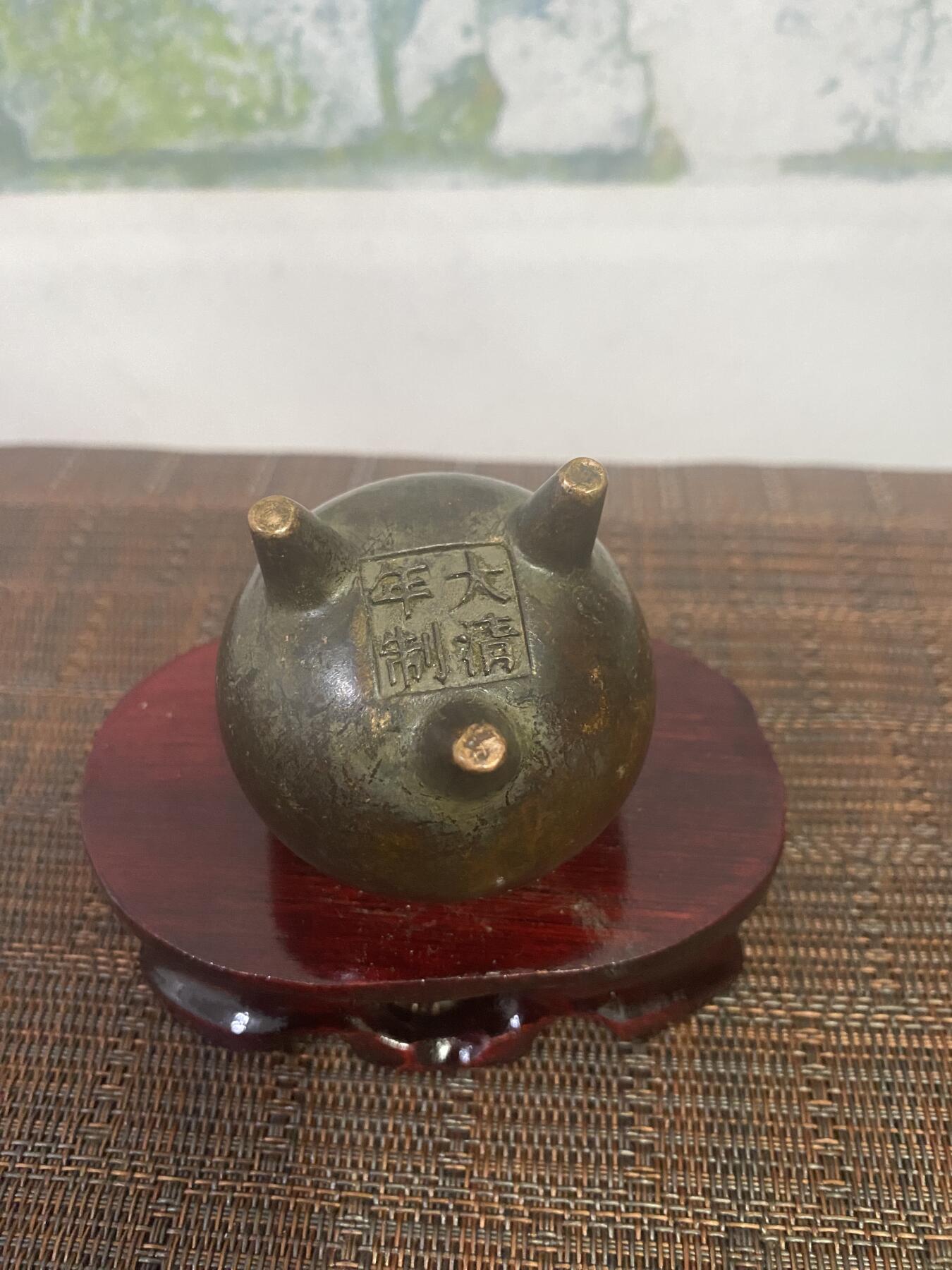 江南站杂件场 铜炉