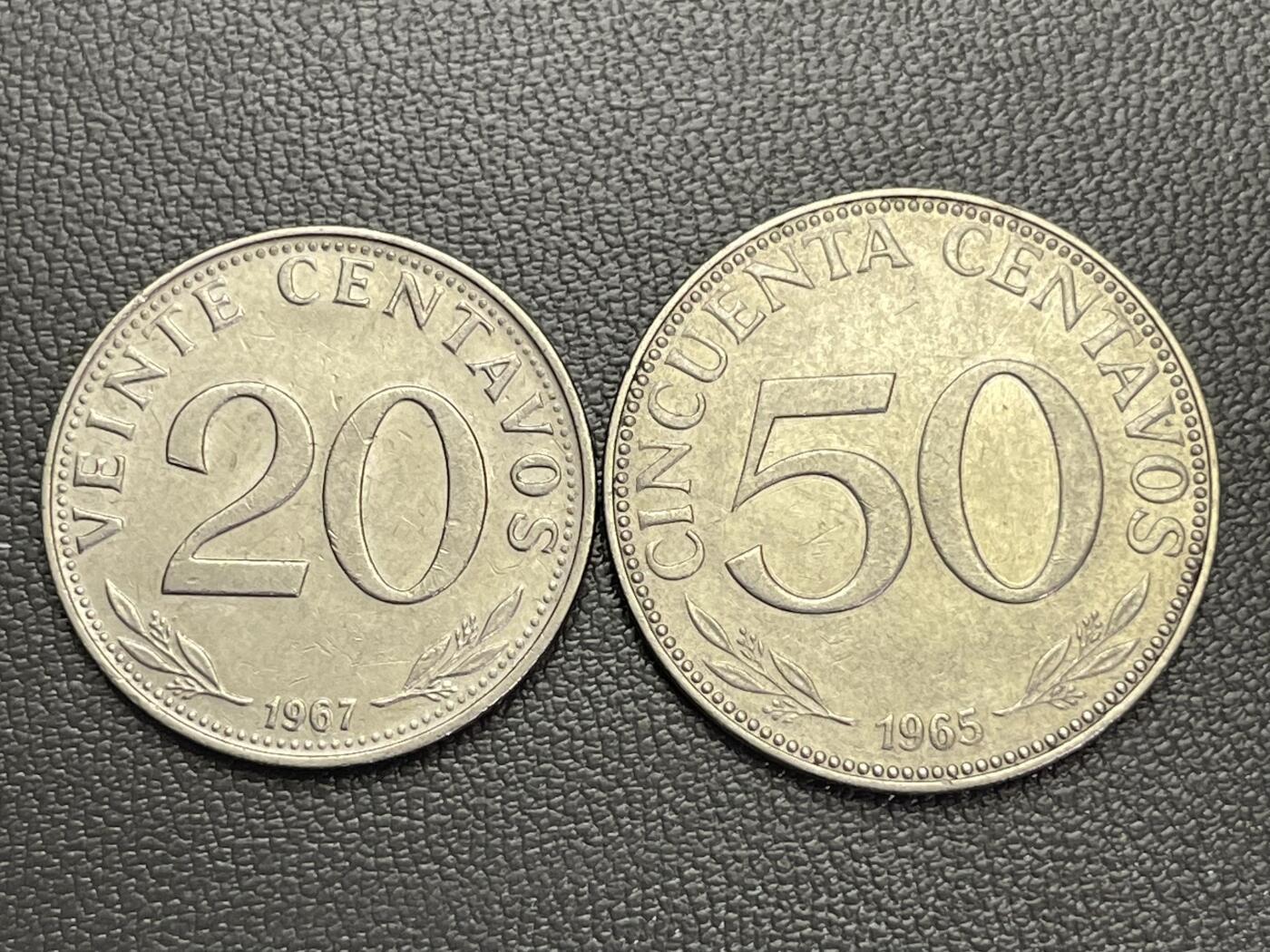 回流0328 玻利维亚60年代20、50分