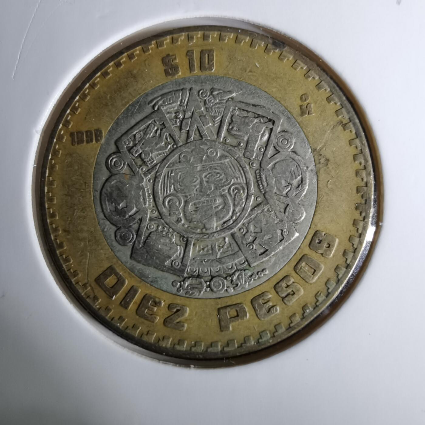 沼泽如烟--第1037场 墨西哥1998年10比索