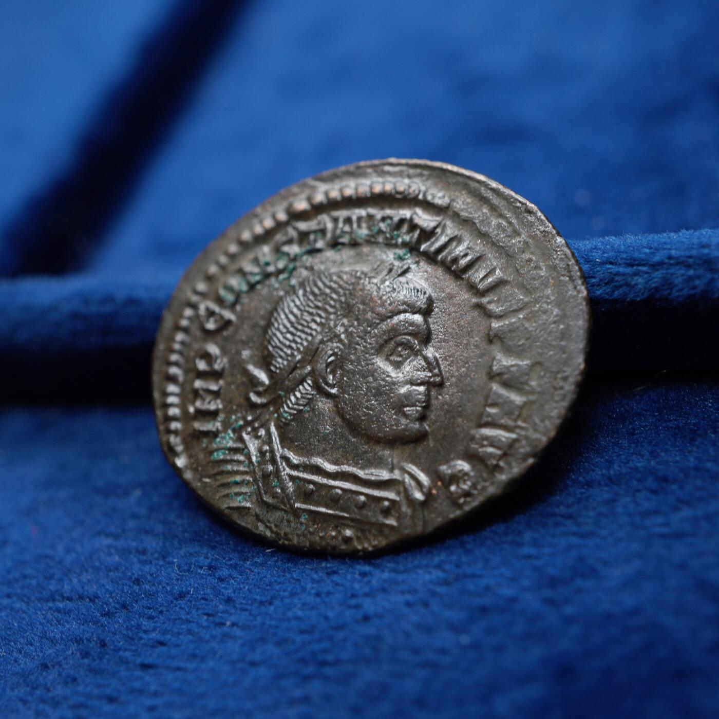 琋语集藏2026年04月欧洲古典打制币拍卖 古罗马帝国-君士坦丁大帝铜币