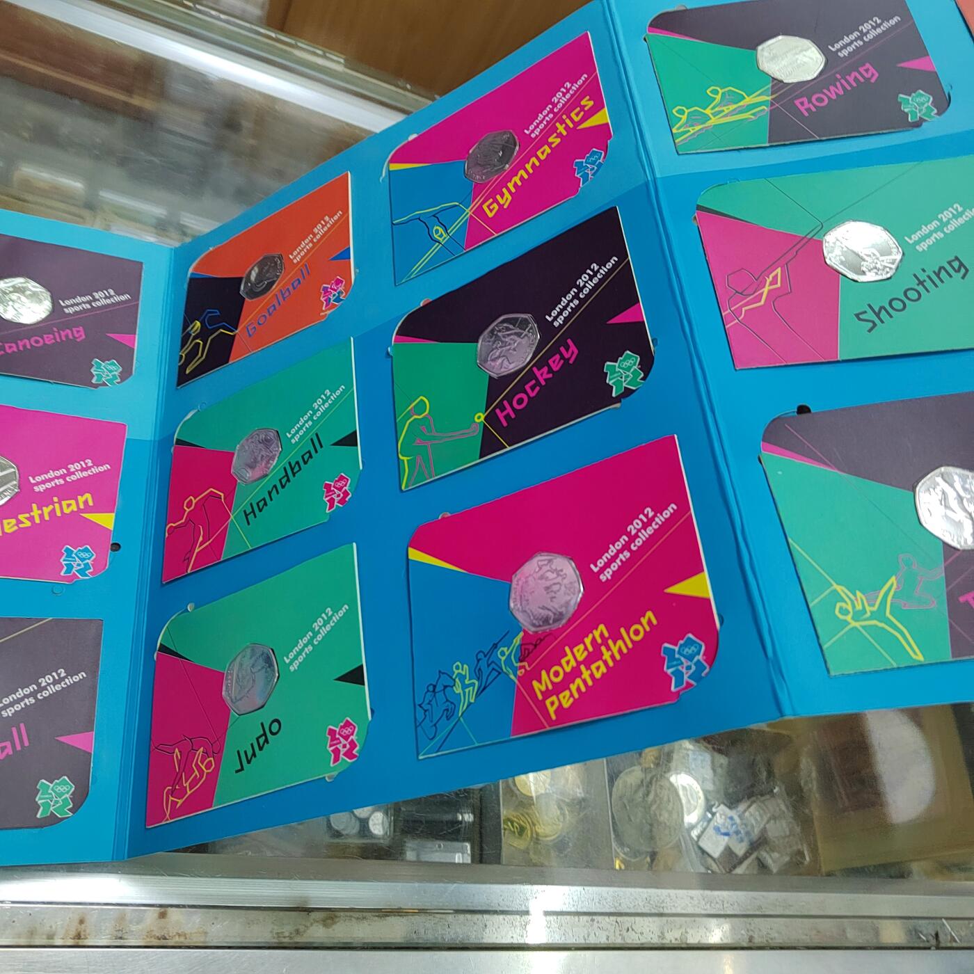 PCAI钱币  28-790 钱币证章邮票小专场 伦敦奥运会纪念币一套 单发