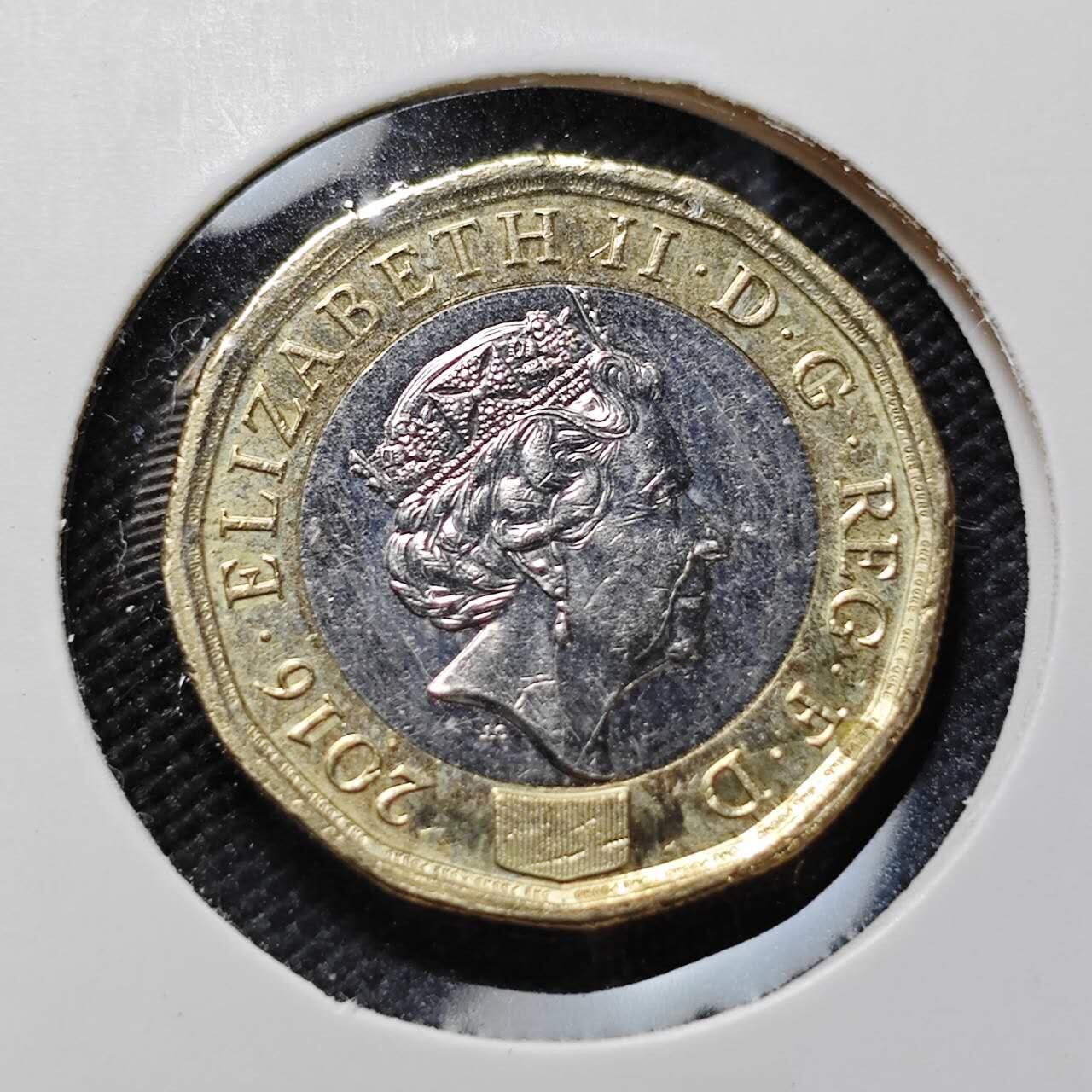 KK钱币收藏小铺  第410期 2月预留时间 周末发货  英国1镑