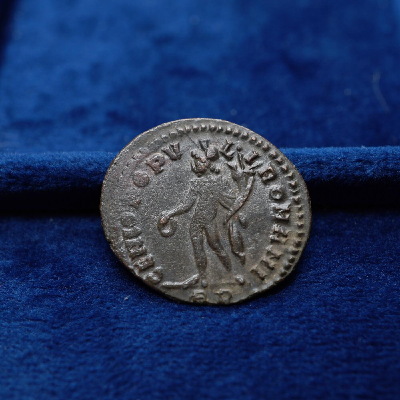 琋语集藏2026年04月欧洲古典打制币拍卖 古罗马帝国-君士坦丁大帝铜币