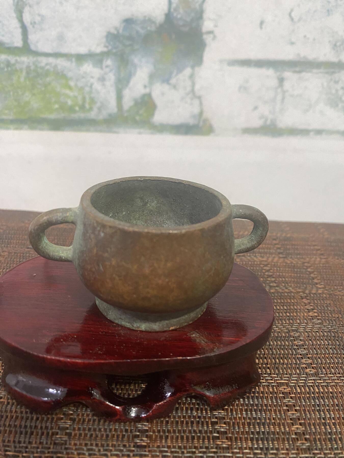 江南站杂件场 铜炉