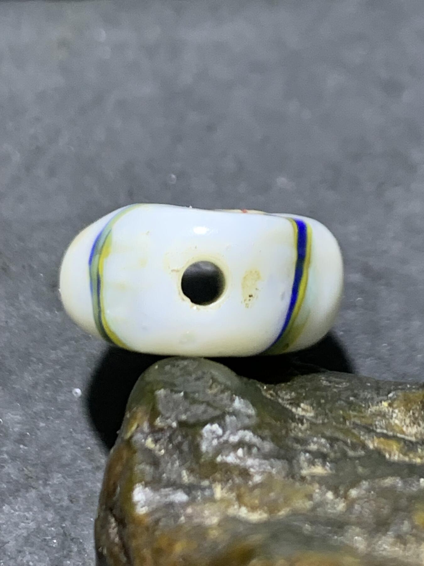 西亚古法手做恶魔之眼，人面琉璃珠一颗