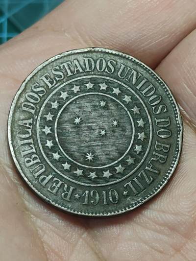 2026年第三十八场(总第二百零七场）外国好品散币场(免佣金) - 巴西1910年40瑞斯(合众国时期第一版)