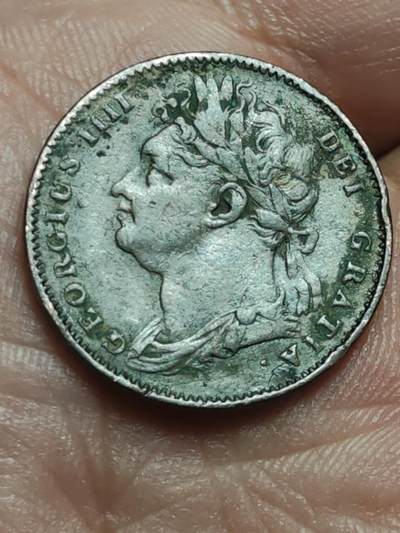 2026年第三十八场(总第二百零七场）外国好品散币场(免佣金) - 英国🇬🇧1825年1法新(乔治四世第一版)