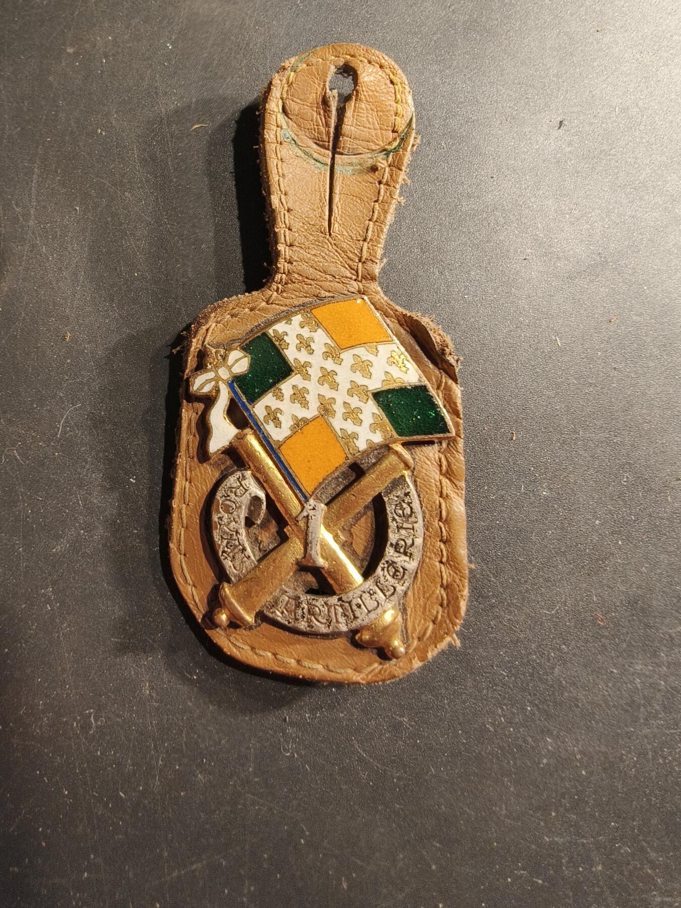 老王徽章第190期 法国陆军第1炮兵团证章