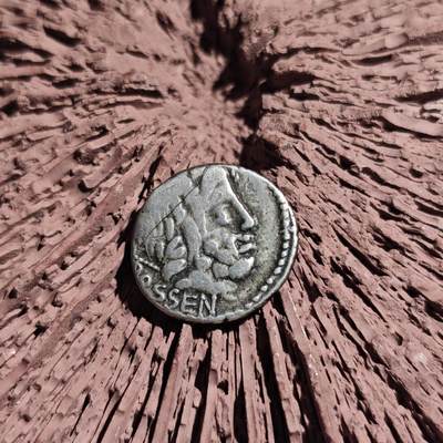 大象古币古希腊古罗马钱币专场首次拍卖1 - 古罗马共和时期神王宙斯朱庇特凯旋战车1第纳尔银币