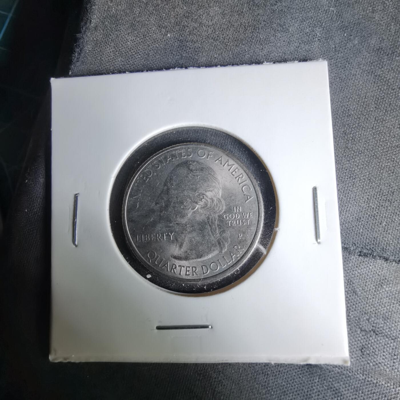 沼泽如烟--第1037场 美国2014年25分纪念币