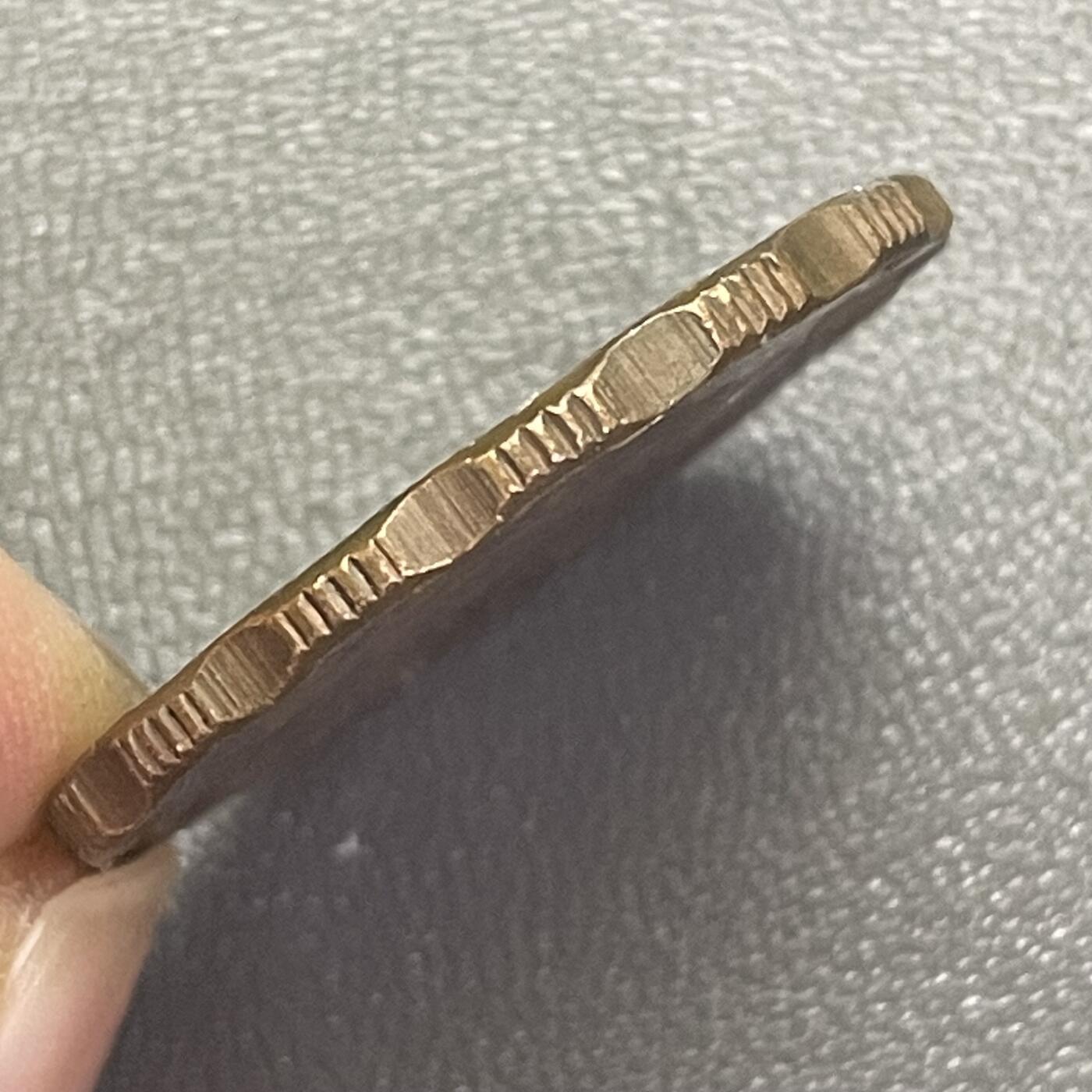 回流0328 极美 埃塞俄比亚海尔·塞拉西一世时期25分（1/4比尔）波浪边铜币，发行于1936–1945年间