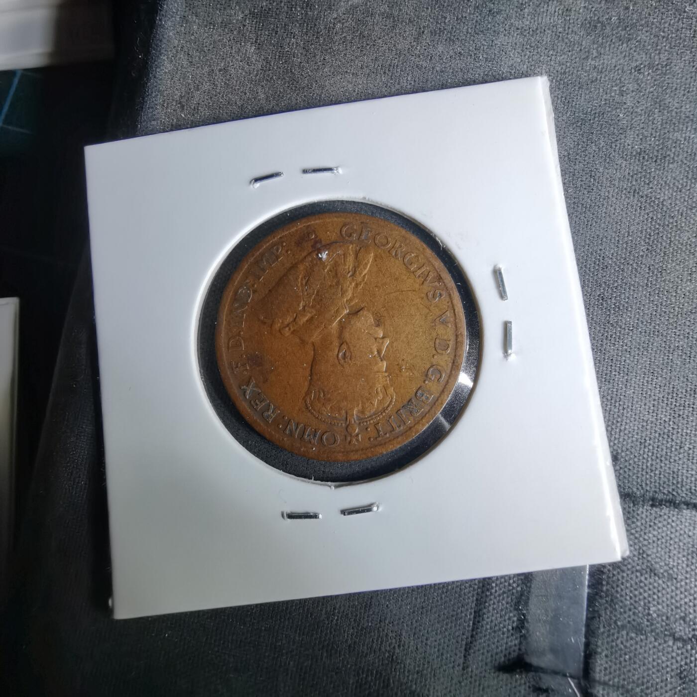 沼泽如烟--第1037场 澳大利亚1921年半便士