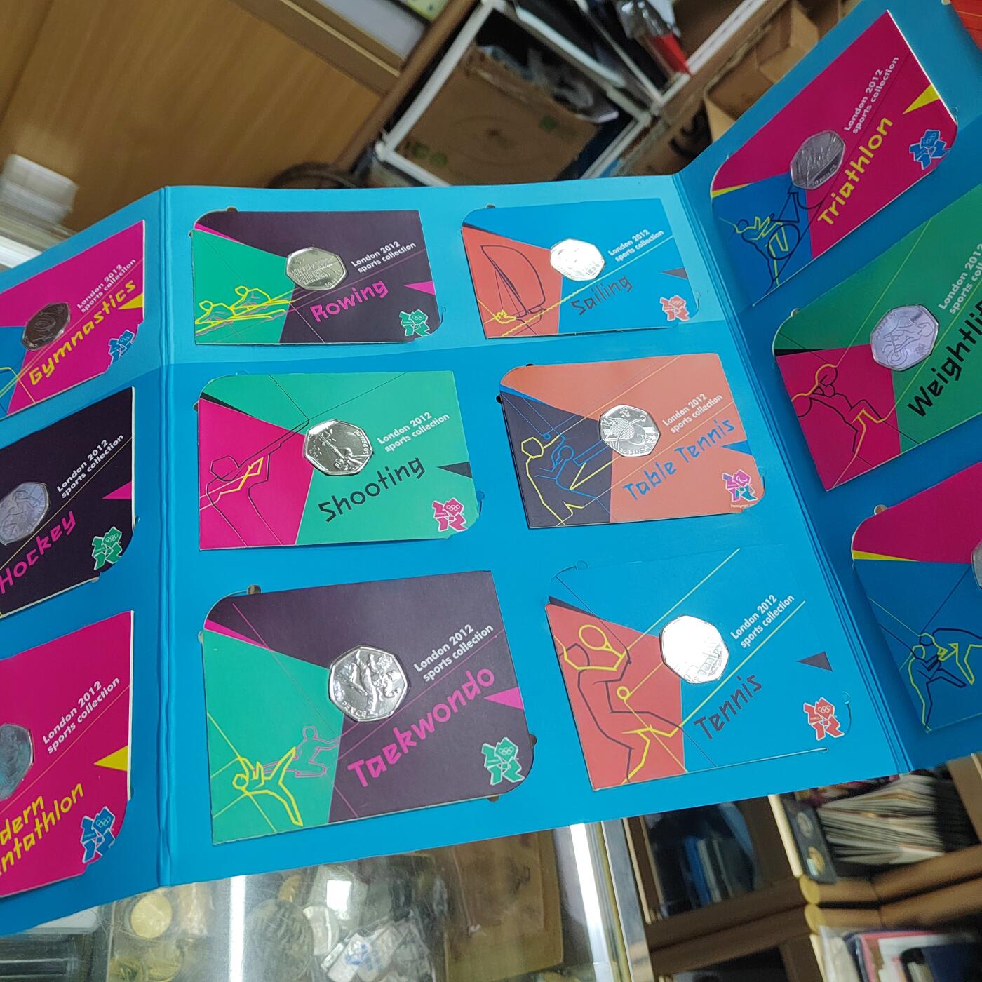 PCAI钱币  28-790 钱币证章邮票小专场 伦敦奥运会纪念币一套 单发