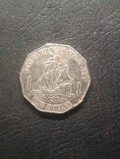 荟藏特别场次第十三期——“社长的硬币堆 精品场次” - 东加勒比共同体1995年1元