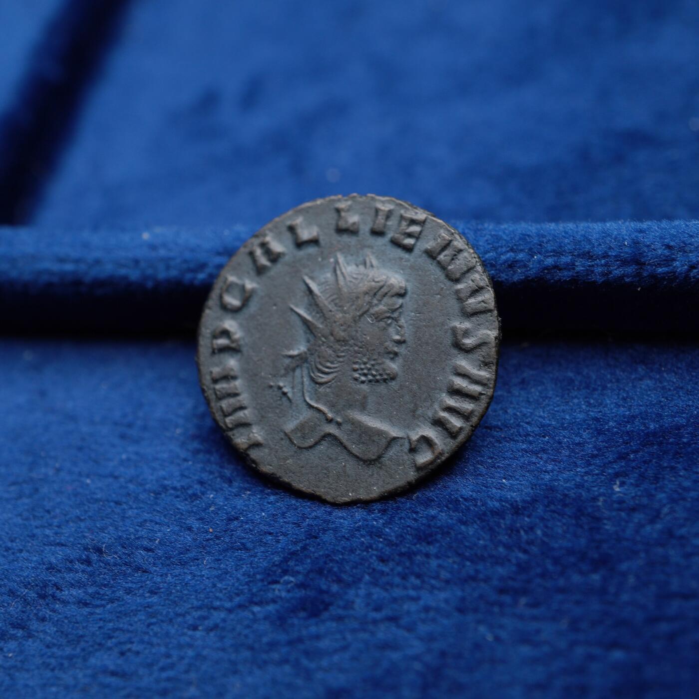 琋语集藏2026年04月欧洲古典打制币拍卖 古罗马帝国加里恩努斯-狮鹫铜币