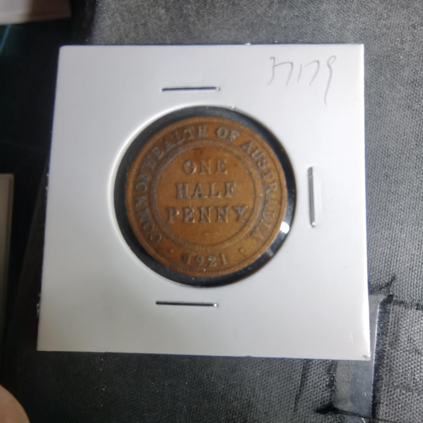 沼泽如烟--第1037场 澳大利亚1921年半便士