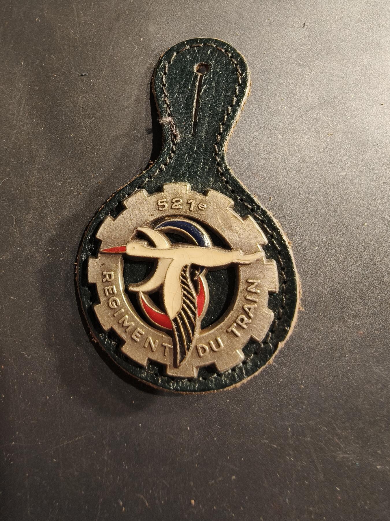 老王徽章第190期 法国陆军第521铁路运输团证章