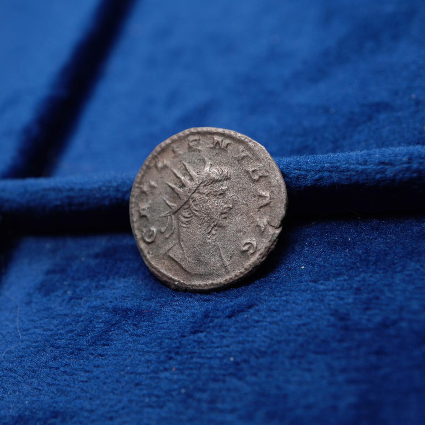 琋语集藏2026年04月欧洲古典打制币拍卖 古罗马帝国-伽里恩努斯银铜合金币