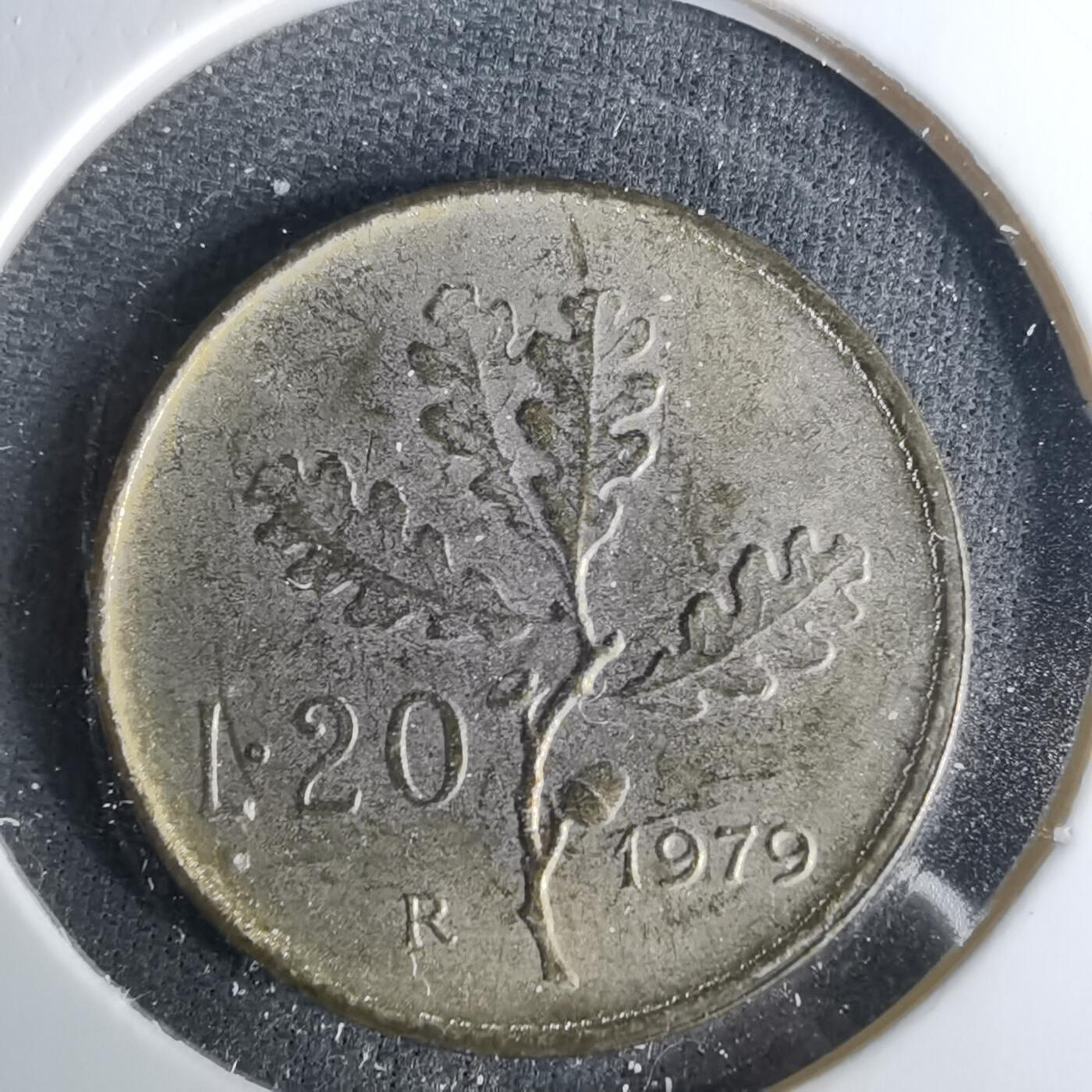 沼泽如烟--第1037场 意大利1979年20里拉