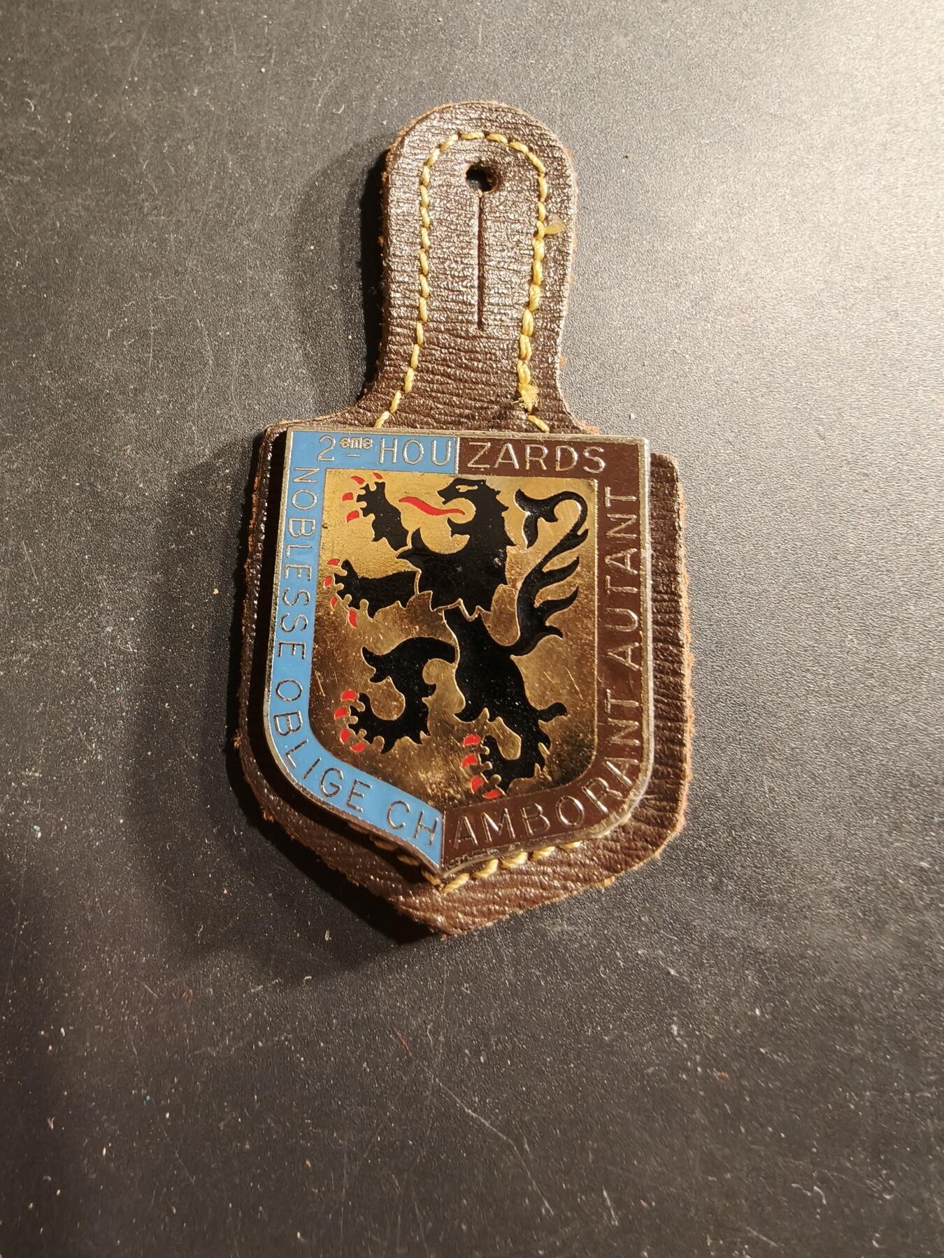 老王徽章第190期 法国陆军第2骠骑兵团证章