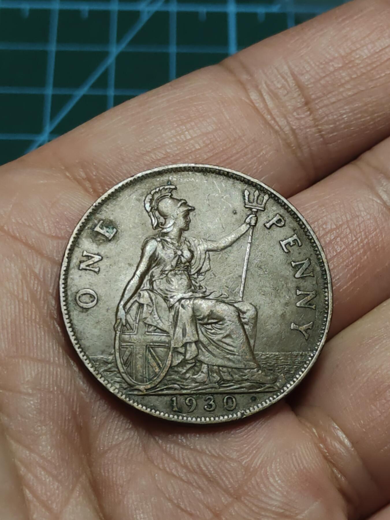 2026年第三十八场(总第二百零七场）外国好品散币场(免佣金) 英国🇬🇧1930年1便士(乔治五世第三版)