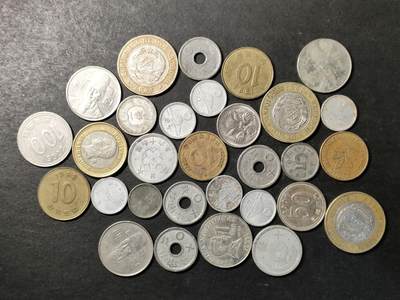 嘉禾收藏    【第500期】            无佣金、可寄存、满30元包邮 - 【包邮】①多国硬币一组30枚