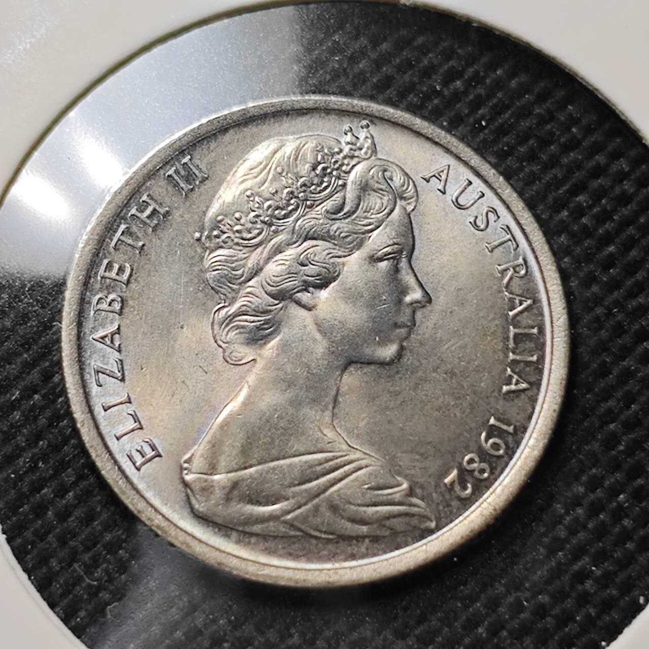 KK钱币收藏小铺  第410期 2月预留时间 周末发货  澳大利亚5分 好品