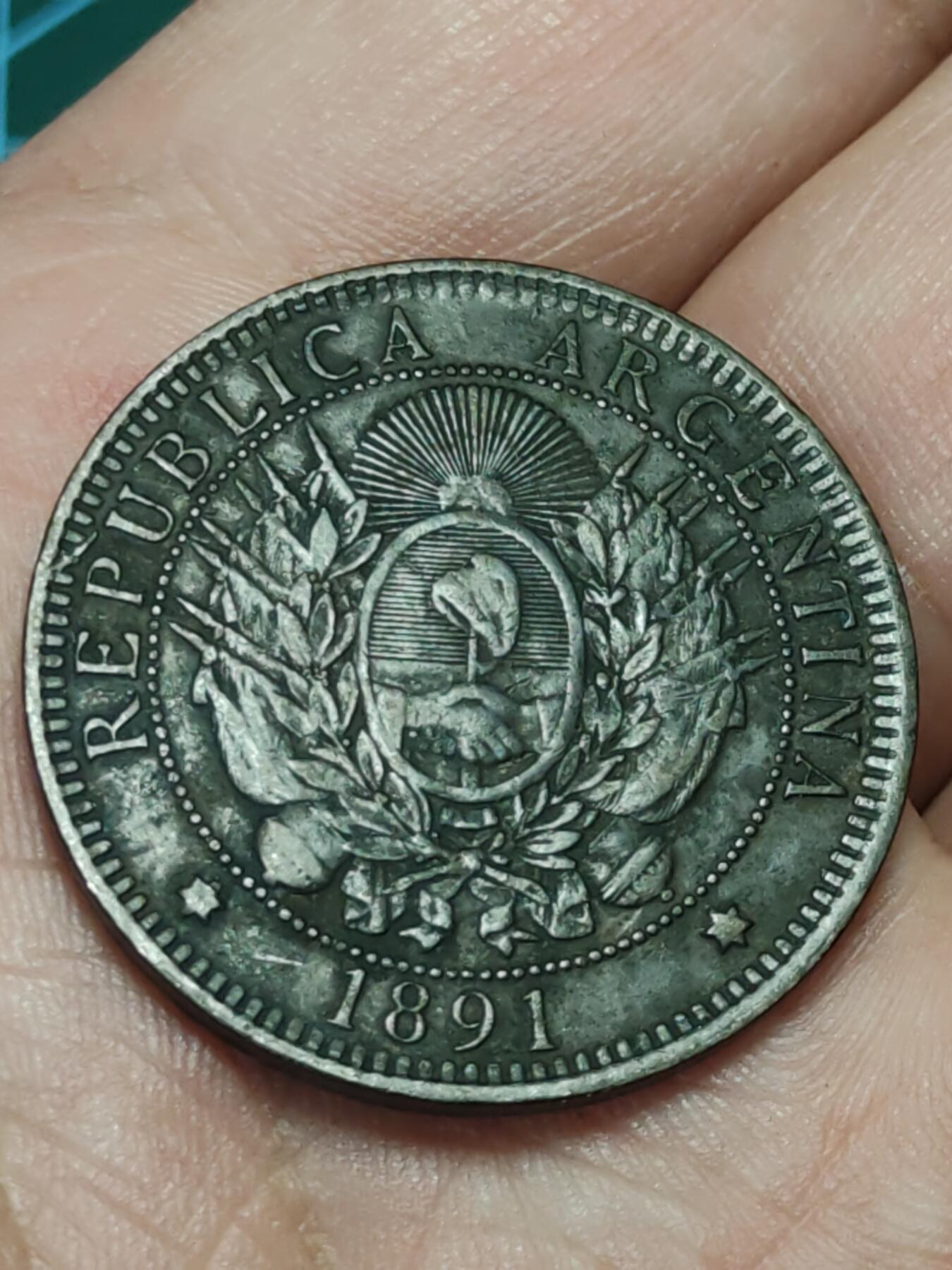 2026年第三十八场(总第二百零七场）外国好品散币场(免佣金) 阿根廷🇦🇷1891年2分大铜币