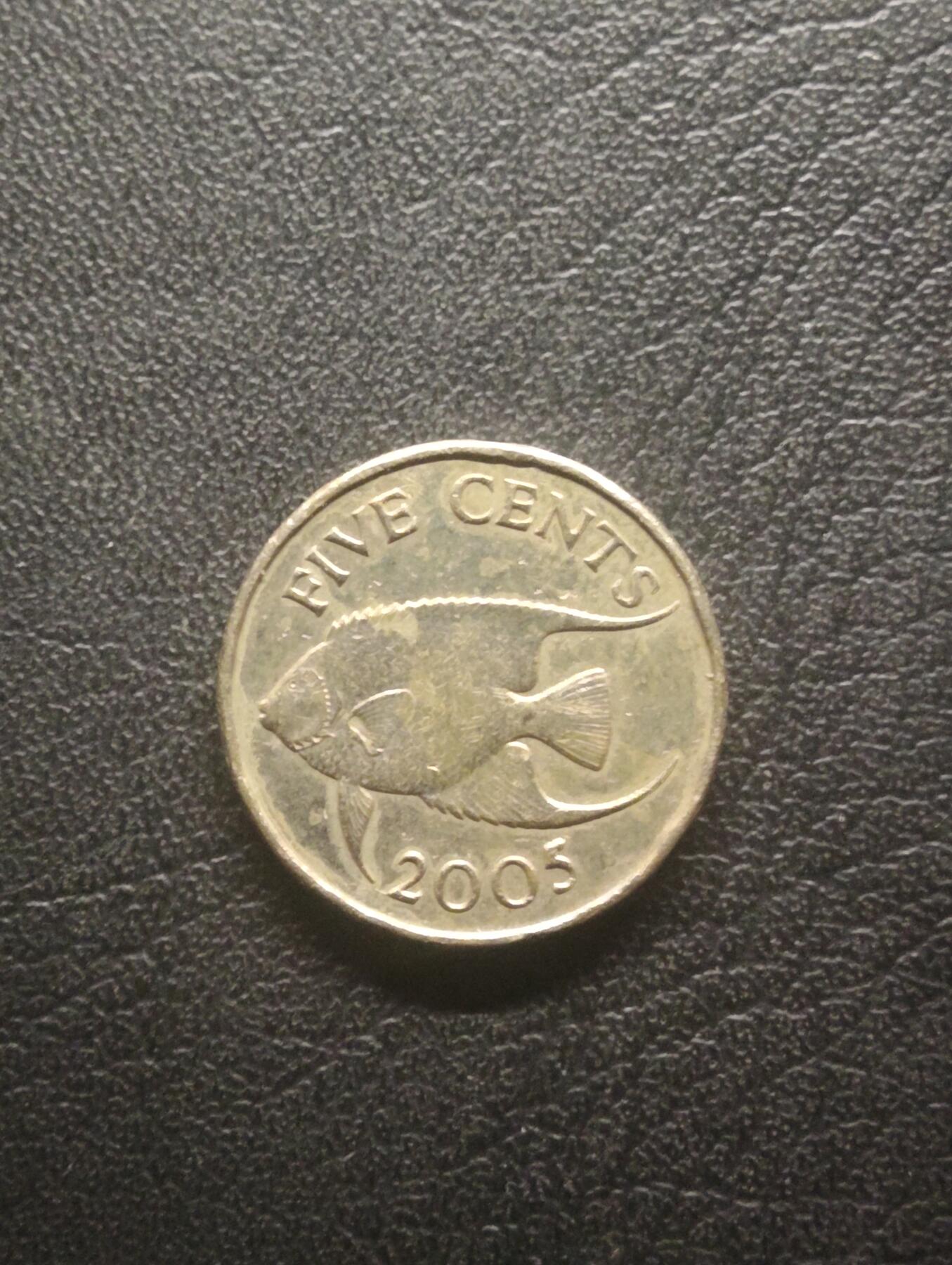 荟藏特别场次第十三期——“社长的硬币堆 精品场次” 百慕大2005年5分