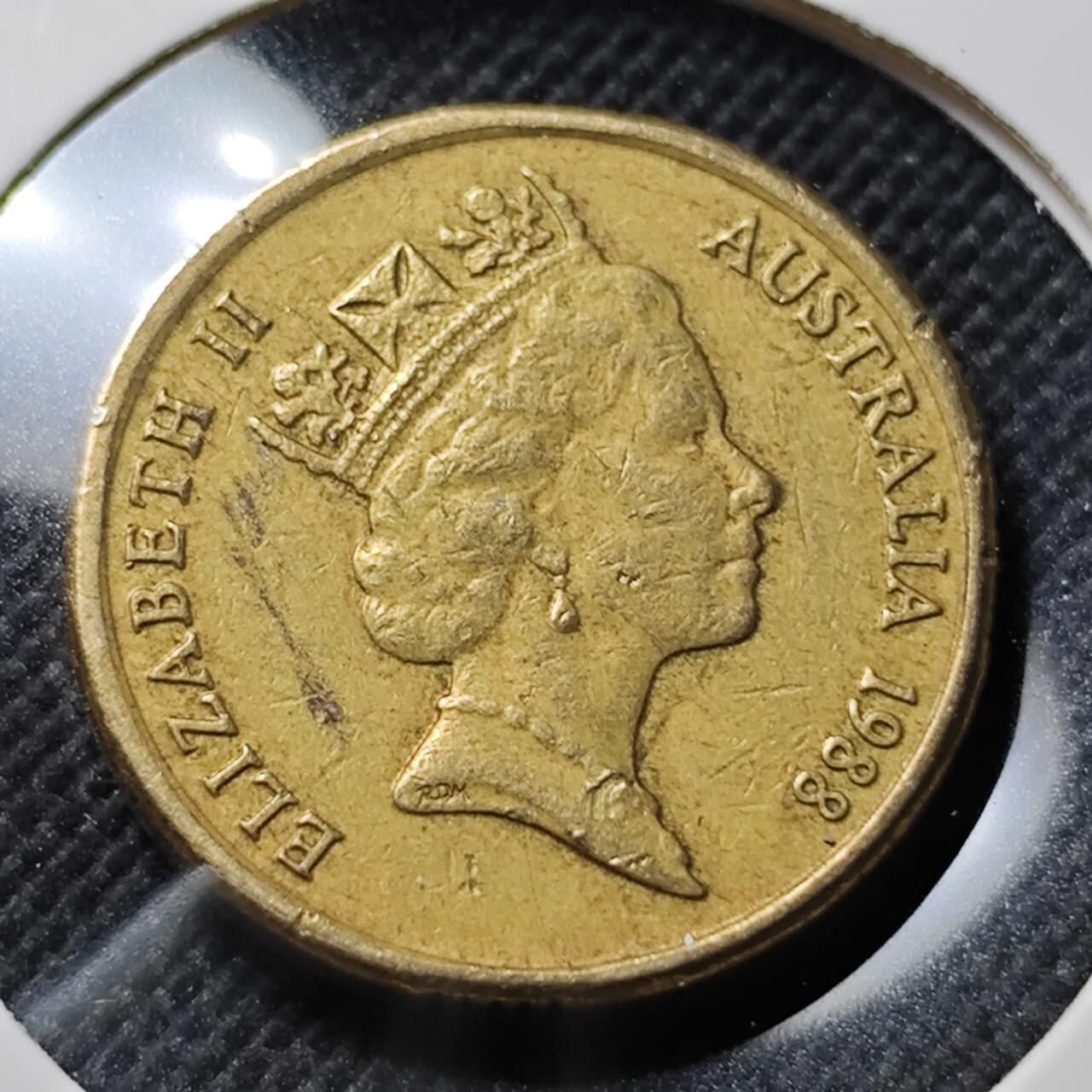 KK钱币收藏小铺  第410期 2月预留时间 周末发货  澳大利亚2元