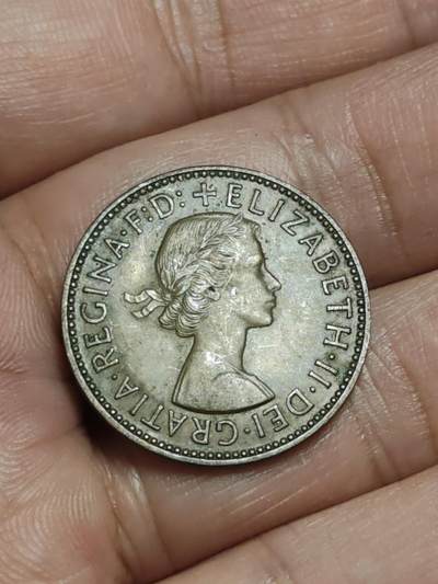 2026年第三十八场(总第二百零七场）外国好品散币场(免佣金) - 英国🇬🇧1957年半便士(伊丽莎白二世青年桂冠第二版)