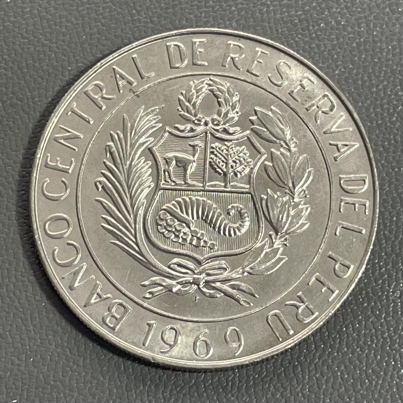 回流0328 秘鲁1969年10金奥索尔 两条风格化的热带鱼