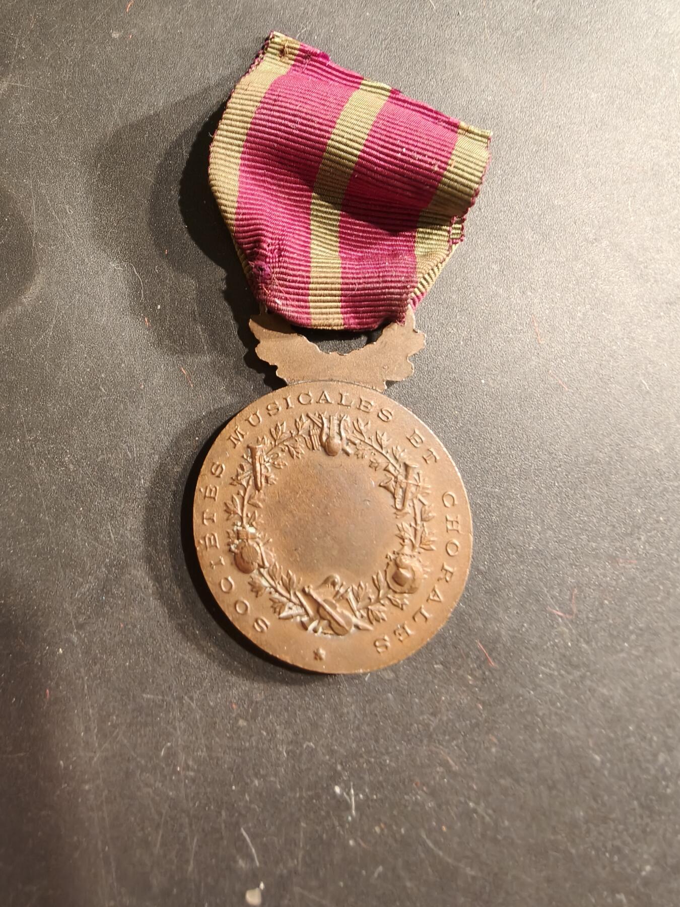 老王徽章第190期 法国铜级合唱协会奖章