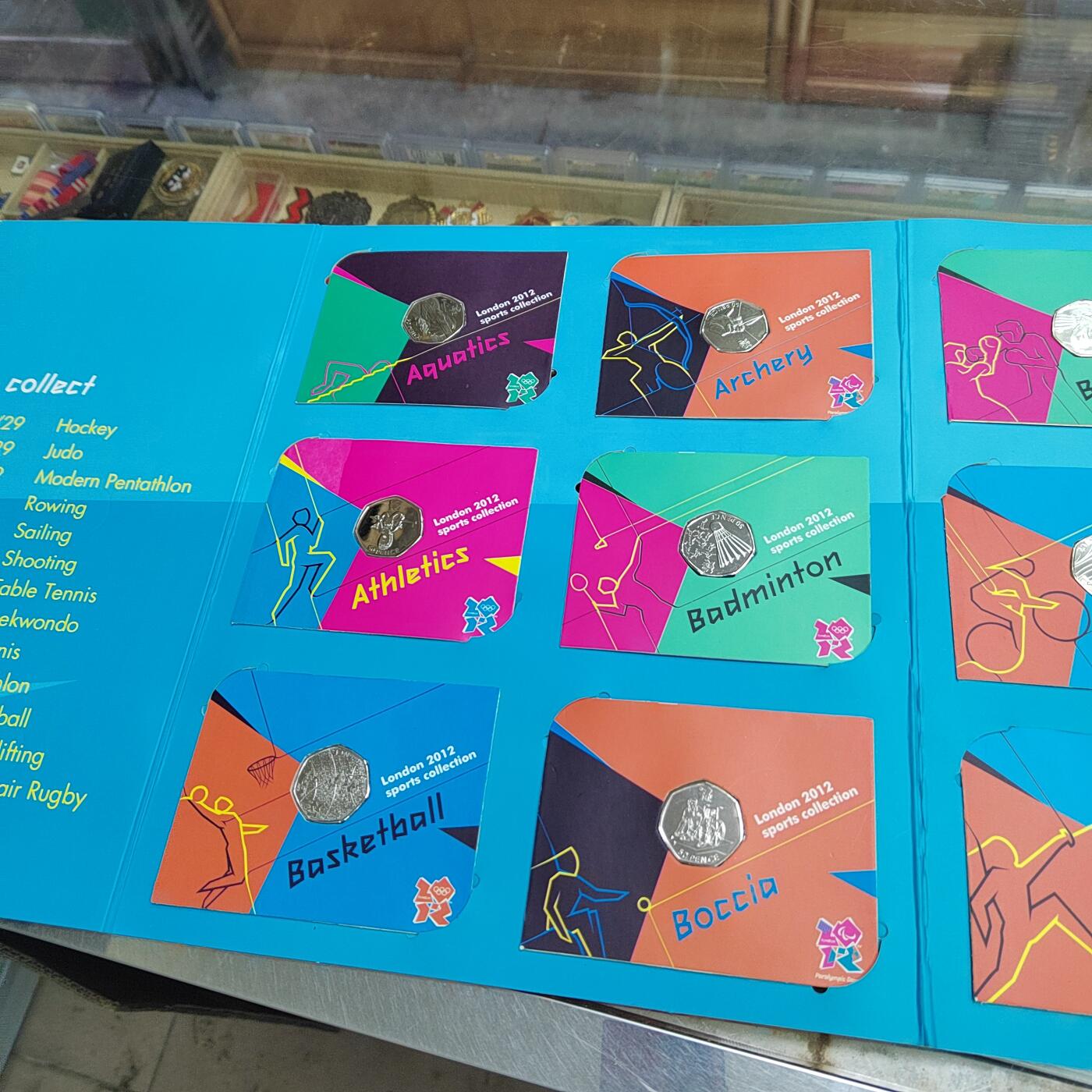 PCAI钱币  28-790 钱币证章邮票小专场 伦敦奥运会纪念币一套 单发