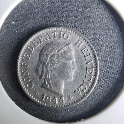 沼泽如烟--第1037场 - 瑞士1944年5生丁