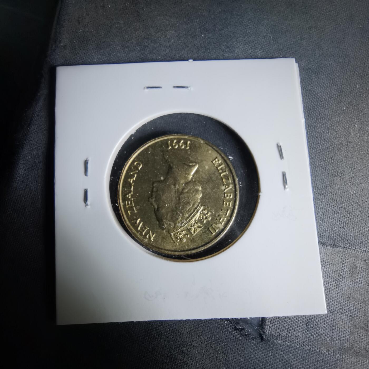 沼泽如烟--第1037场 新西兰1991年一元